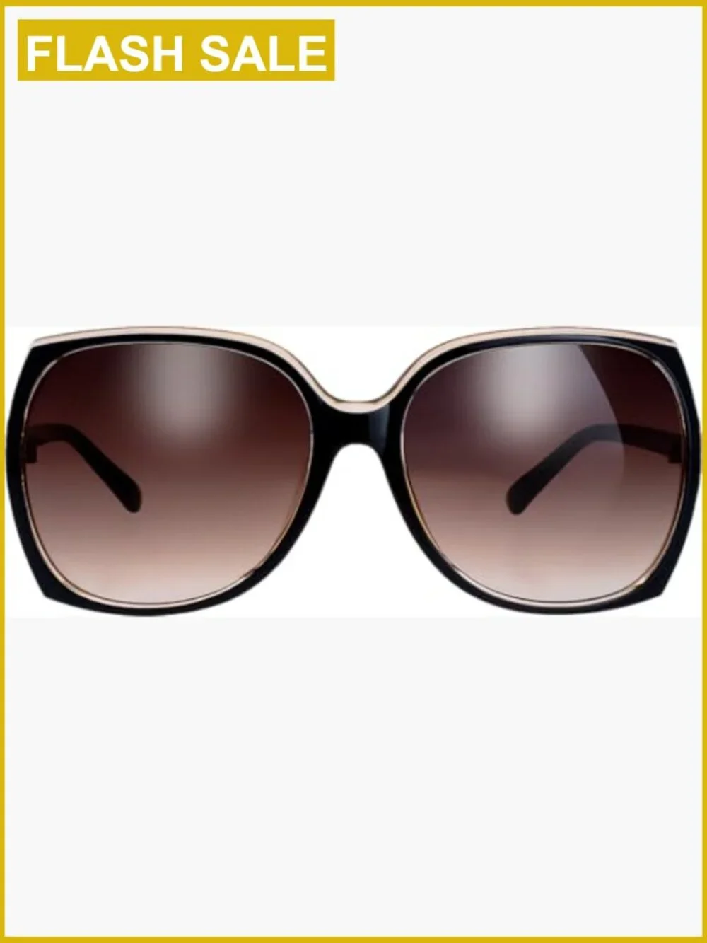 Oversized Square Cat Eye Hybrid Butterfly Fashion Sunglasses